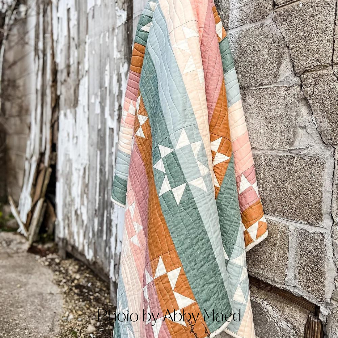 Twinkle Lights Quilt / Cover Quilt / Abby Maed