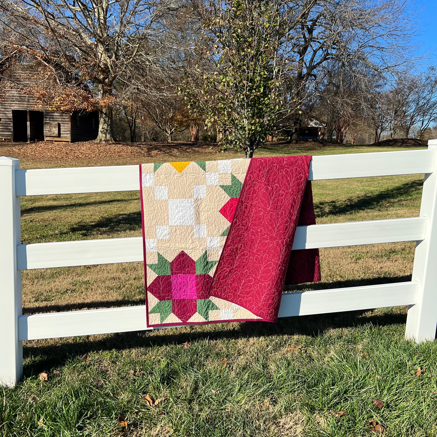 Fall Flowers Quilt