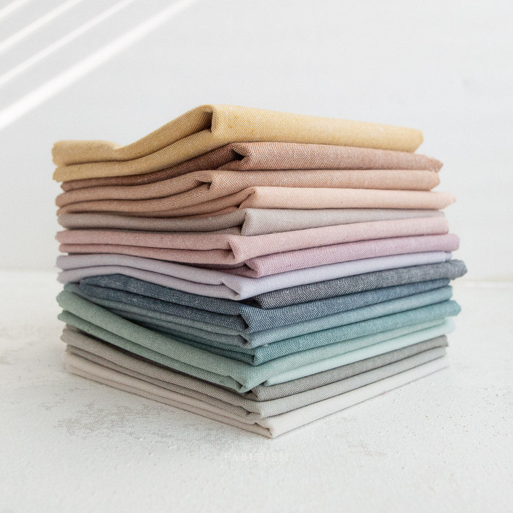 Everyday Chambray / Fat Quarter Bundle / Fableism Supply Co